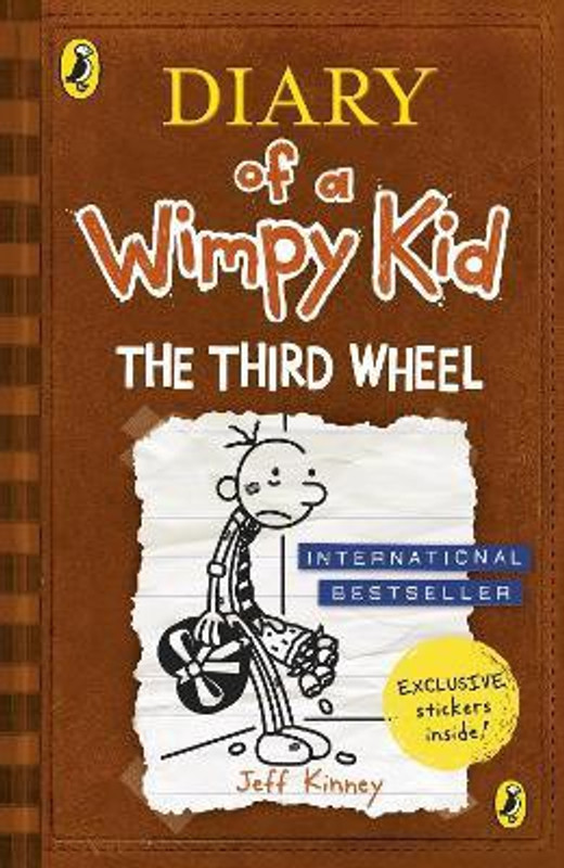 Diary of a Wimpy Kid: The Third Wheel (Book 7) Paperback