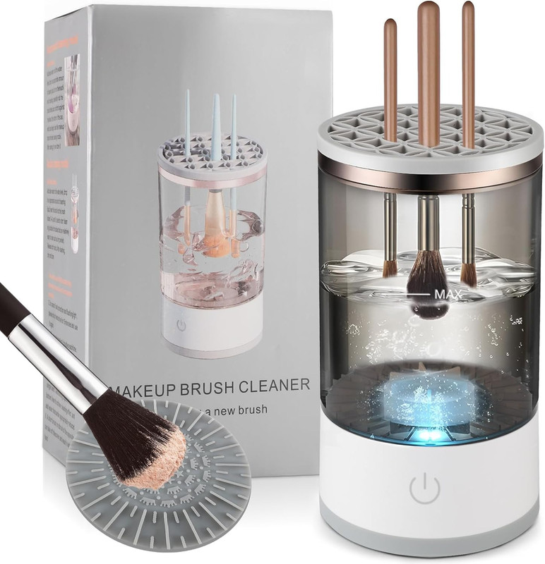 Portable USB Makeup Brush Cleaner – All Sizes