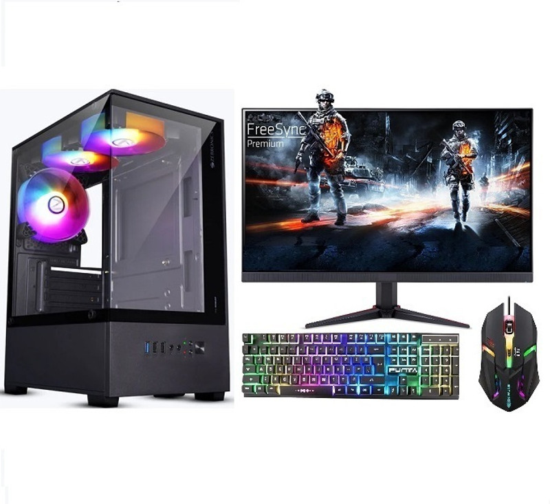 ENTWINO i3 8GB/256GB Win11 Desktop + 19″ Monitor