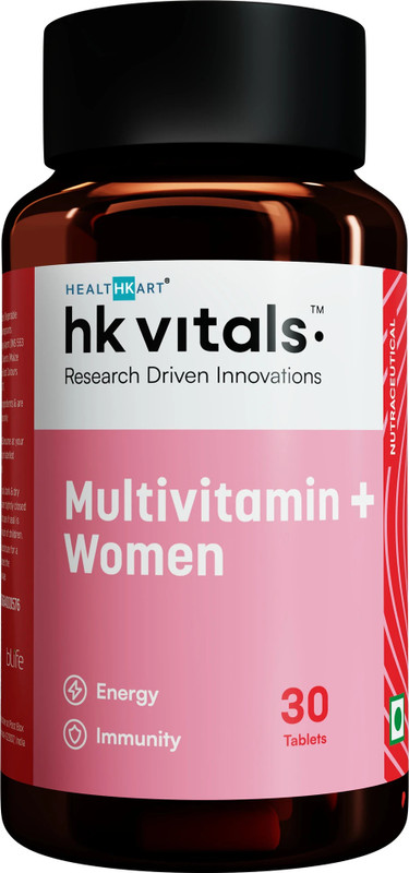 HK Vitals Women’s Multivitamin Energy Skin & Hair (30 Tabs)