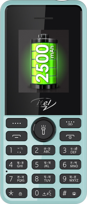 itel Ace2 Power Smartphone – Light Green