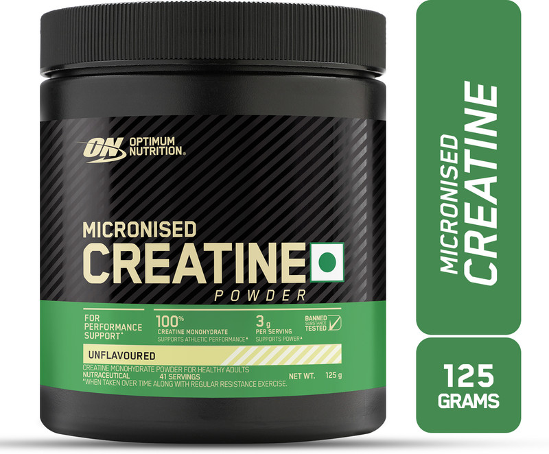 ON Micronized Creatine Monohydrate 125g Unflavored (41 Serves)